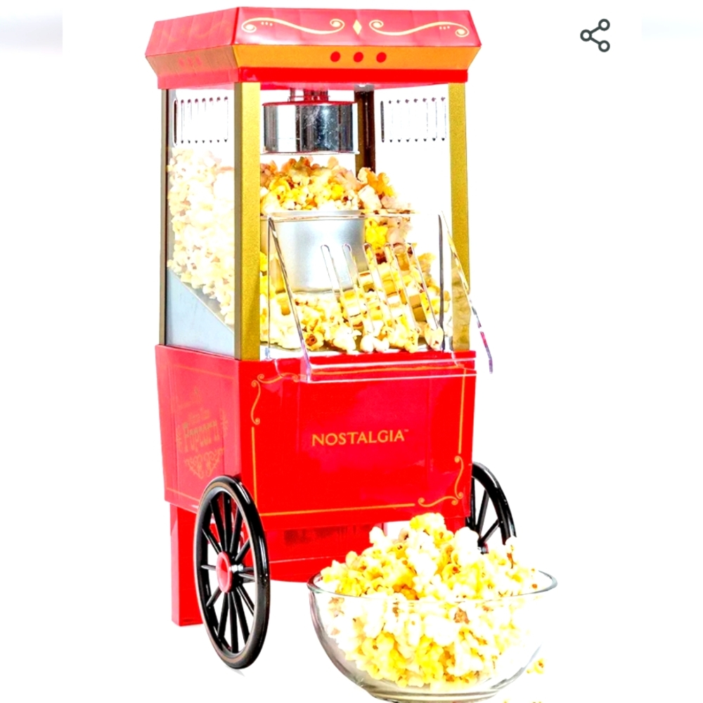 Nostalgic Movie Time Popcorn Maker